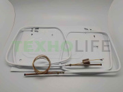 Испаритель ВТО МИР 440*278 (2к) с капил. трубкой Китай