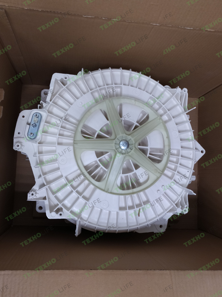 Бак для стиральной машины Indesit, Ariston в сборе с барабаном C00287242