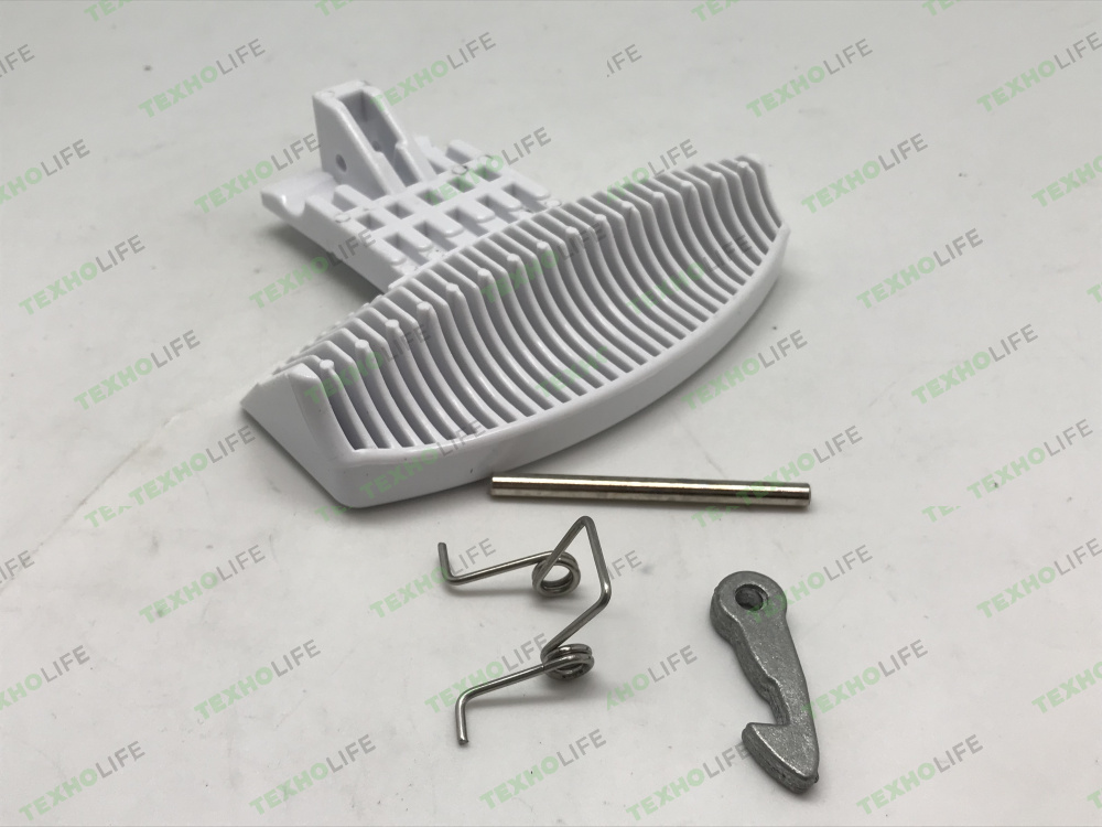 Ручка люка стиральной машины, Ariston, Indesit, C00259035, в сборе (комплект), аналог