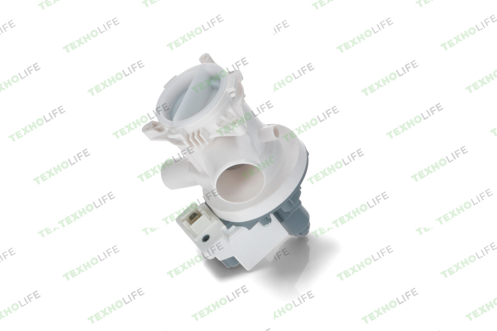 Насос стиральной машины, HANYU, 34W, с улиткой, клеммы вперед вместе, PMP011AC 3 отверст