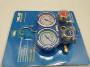 Коллектор 2 вент. Value  VMG-2-R22-B-03 под R22, R134A, R404A (68мм) без кейса, без шлангов