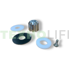 Втулка к шнеку в сборе, D-28,5мм, 9зуб. к мясорубке Moulinex HV-10