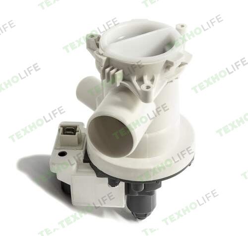 Насос стиральной машины, HANYU, 34W, с улиткой, клеммы вперед вместе, PMP009AC 2 отверст