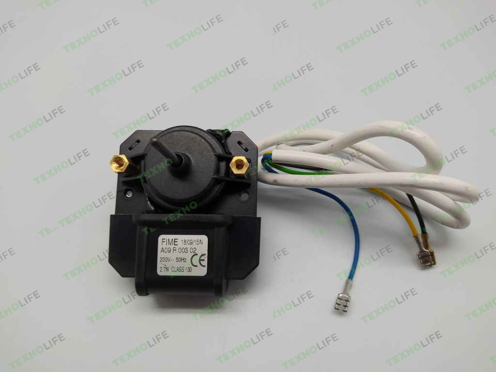 Вентилятор холодильника, Indesit, A09R00302, в сборе с крыльчаткой