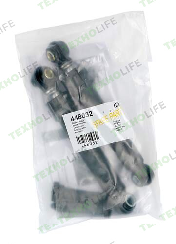 Амортизатор стиральной машины, Bosch, 90N, (170-260мм) 448032, SAR004BO, (компл. 2шт) круг., Ansa