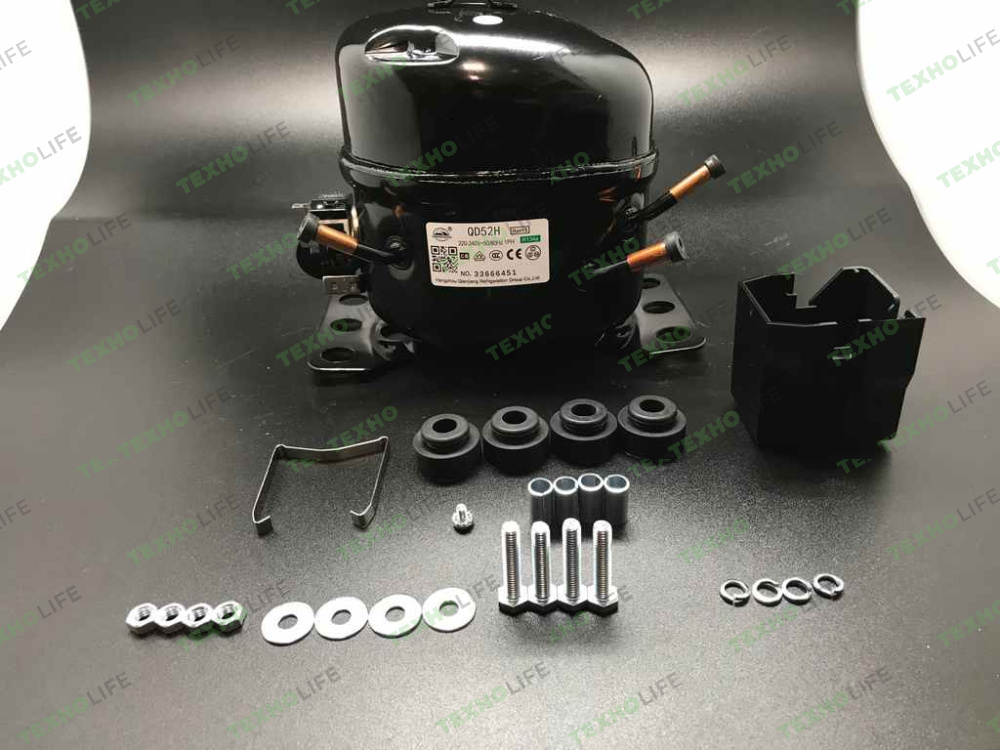 Компрессор Wansheng QD52H 130 Вт (R134a) Китай Аналог GVM44