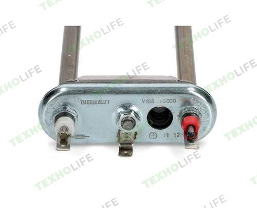 ТЭН стиральной машины, 2000W, L-300 прямой с отверс., Thermowat Bosch, Siemens  (R9+, M160) HTR010BO
