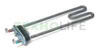 ТЭН стиральной машины, 1200W, L-257мм, без отверстия, Candy Aquamatic, 41008073, Thermowatt