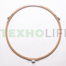 Кольцо вращения СВЧ, D220мм, колесо Д=15мм, универсальное