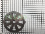 Решетка мясорубки, Lumme, №4, D-53,5мм с ушками