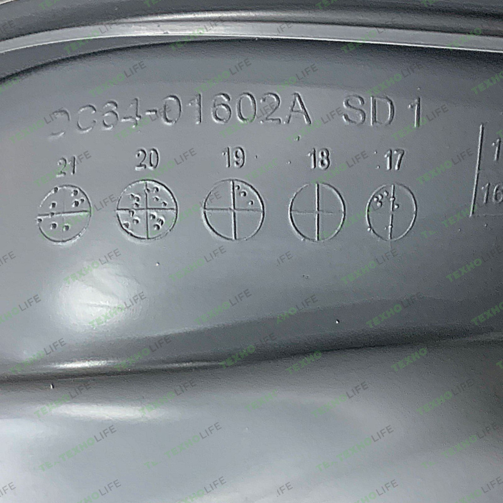 Манжета люка стиральной машины, Samsung, DC64-01602A, GSK007SA