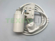 Фильтр сетевой стиральной машины, Indesit, C00378443, 16003156400, кабель питания, фишка