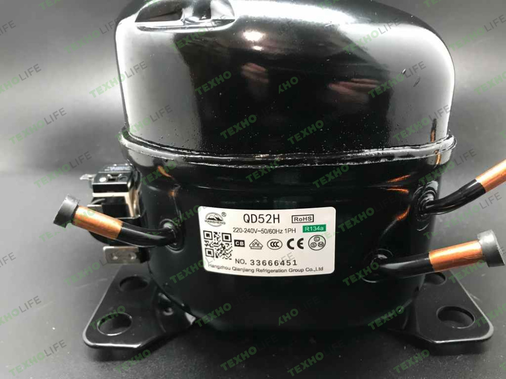 Компрессор Wansheng QD52H 130 Вт (R134a) Китай Аналог GVM44