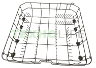 Корзина посудомоечной машины, Midea,12976000006251 нижняя, в сборе