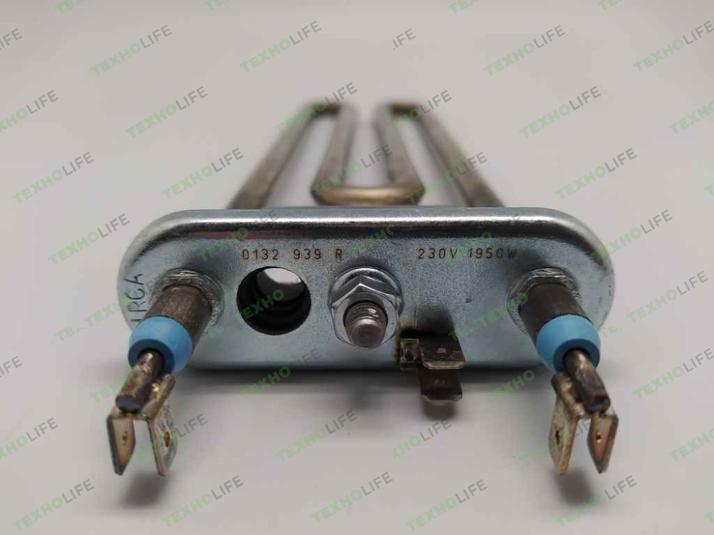 ТЭН стиральной машины, 1950W, L-235  Electrolux, прямой универсальный с отверстием  ZN5132 IRCA