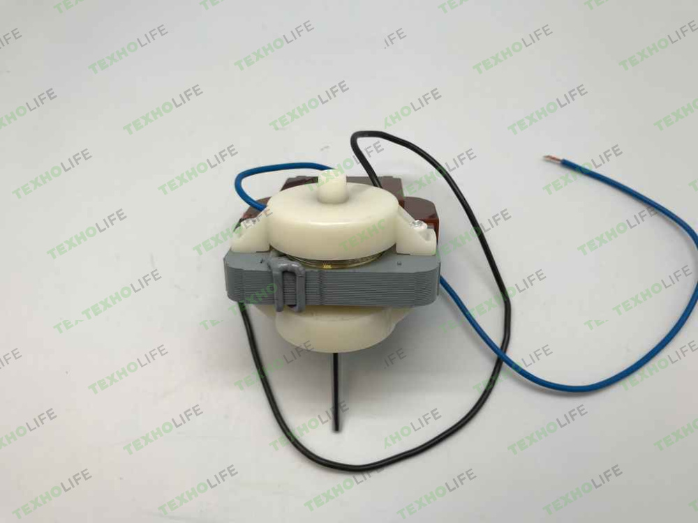 Вентилятор холодильника, Стинол, Indesit,  6028, шток 38 мм, Ø3.8мм, 220V/10W, Китай (Разборный)