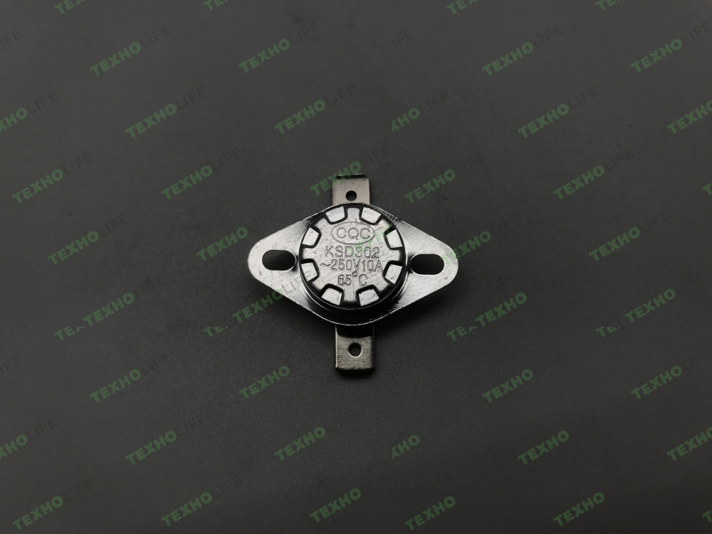 Датчик температуры, KSD, 65°С, 220V 10A, TCH003