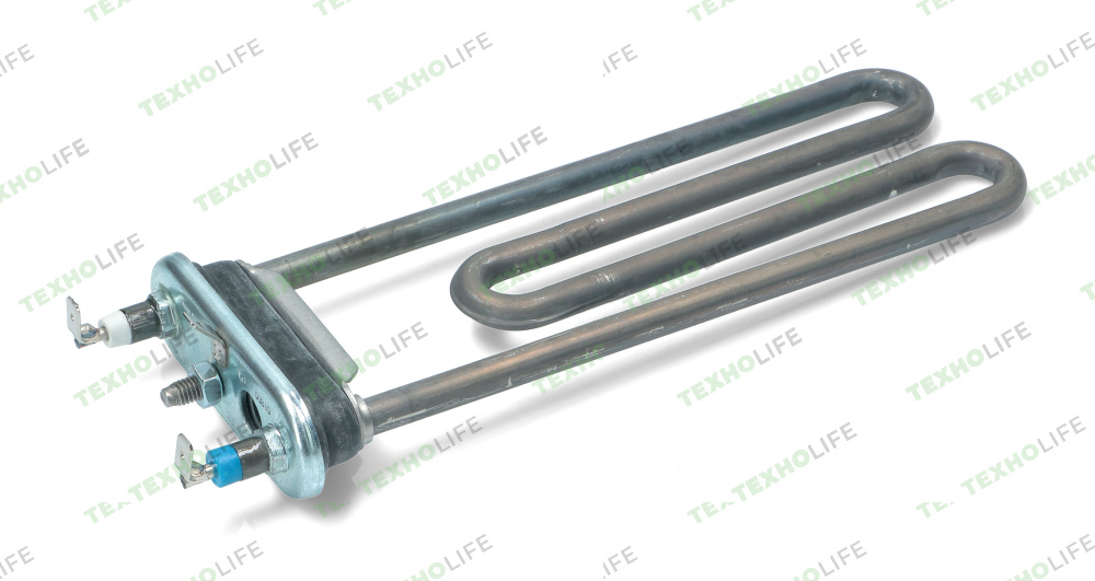 ТЭН стиральной машины, 2000W, L-200мм, прямой c отверст., Bosch 267512, Thermowatt, HTR012BO