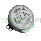 Двигатель вращения тарелки СВЧ, 21V, 3W,  5-6 RPM, Samsung, DE31-10154D, Оригинал
