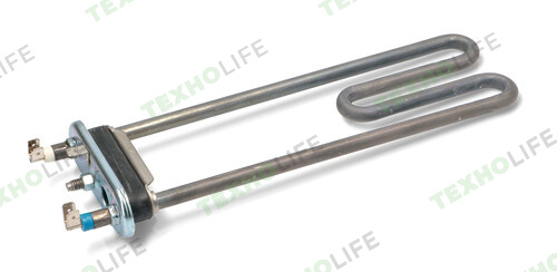 ТЭН стиральной машины, 1750W, L-235мм, прямой, с отверстием, Ariston, Gorenje, Thermowat