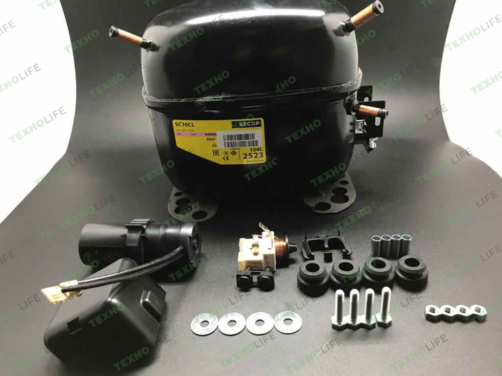 Компрессор Secop SC10CL (R-404) (W при -23.3° 402Вт)