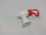 Кран кулера, KL004, внутренняя резьба (красный)