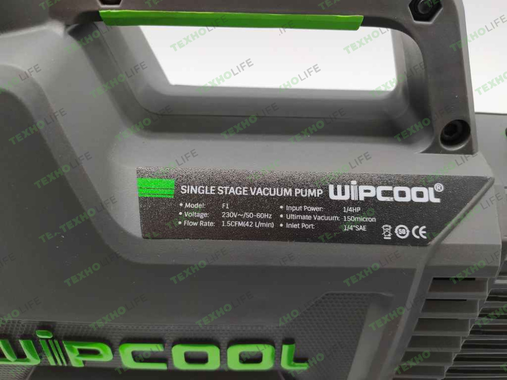 Вакуумный насос 1-ст WIPCOOL F1 (42 л/мин)