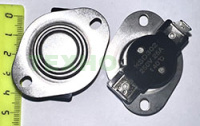 Датчик температуры, для духовых шкафов Haier Whirlpool и другие. KSD302, 140°С, 250V 25A, TR043