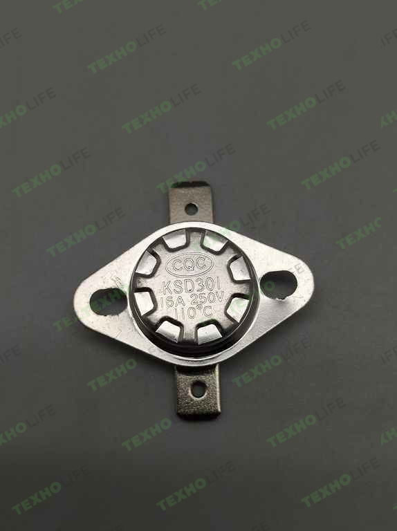 Датчик температуры, KSD, 110°С, 220V 16A, TCH024