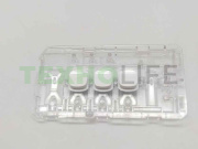 Блок кнопок стиральной машины, Beko, 2867700200, в сборе (светопроводник)