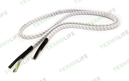 Провод с трубкой для пароутюга 2м 5x0.75 + (трубка 4x8), универсальный