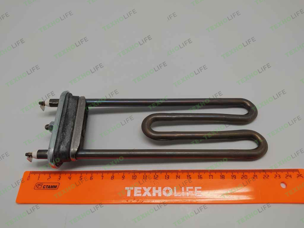 ТЭН стиральной машины, 1450W, прямой без отверст., Beko, 2703371400, HTR002AC, Irca