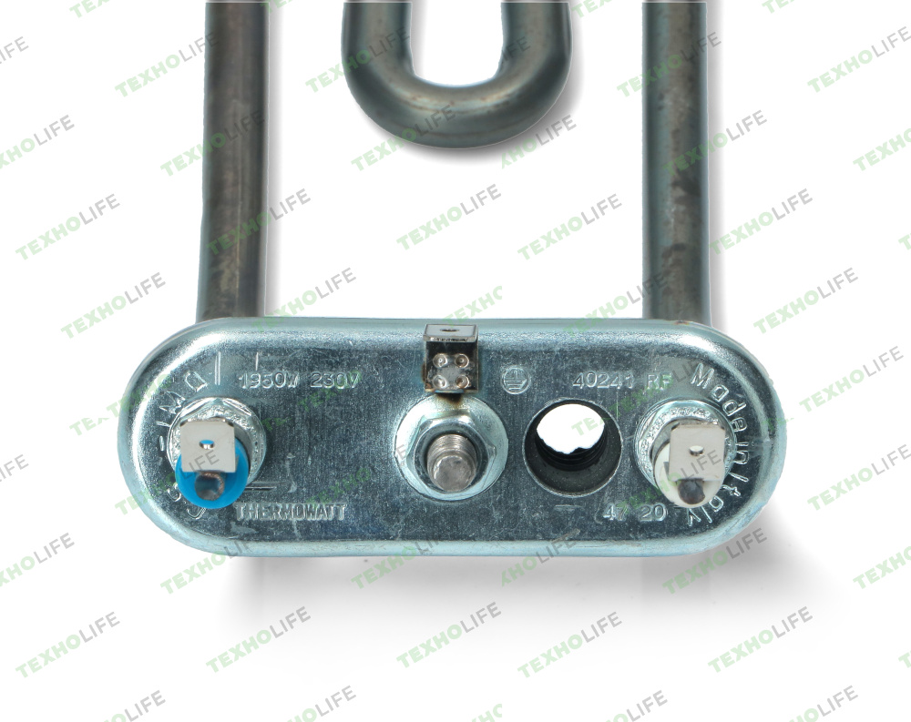 ТЭН стиральной машины, 1950W, гнутый, C00255085, Ariston, Indesit, HTR008AD