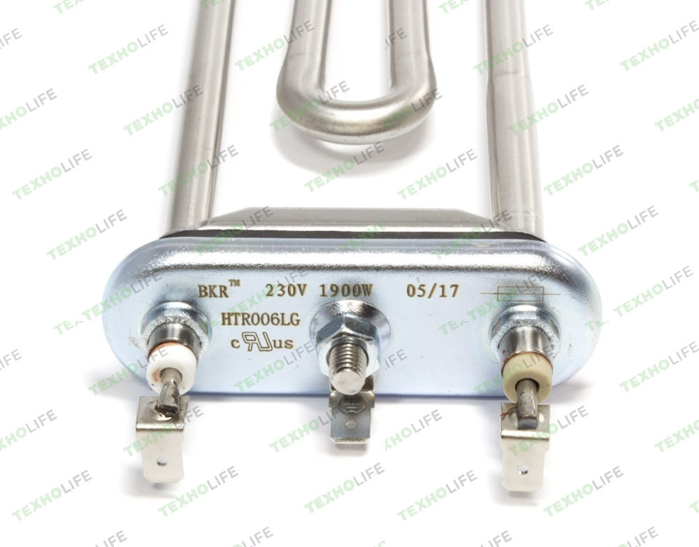 ТЭН стиральной машины, 1900W, L-172мм,прямой без отверст., LG, 5301ER1001H, HTR006LG, Backer