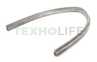 Уплотнитель двери посудомоечной машины, Beko, Blomberg, 1887560300, L-550мм, нижний, серый