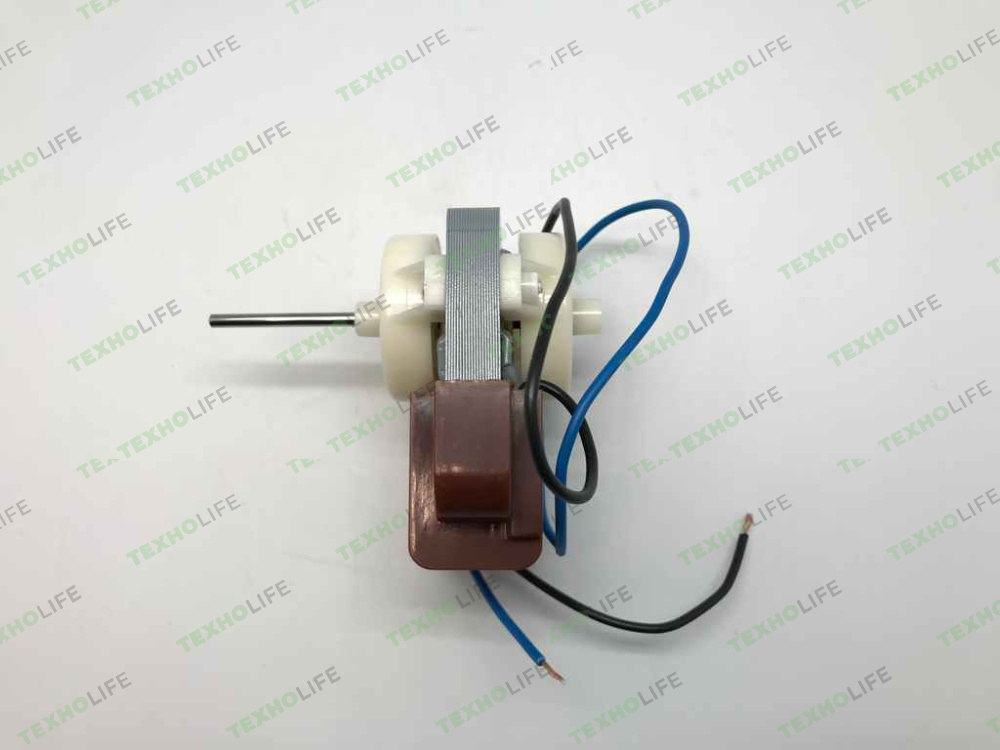 Вентилятор холодильника, Стинол, Indesit,  6028, шток 38 мм, Ø3.8мм, 220V/10W, Китай (Разборный)