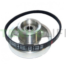 Шкив с ремнем 285H4 MA для сушильной машины Beko 492204404