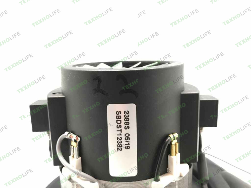 Двигатель моющего пылесоса, 1200W, H177мм, D144/79мм, высокий, AMETEK, 11ME27