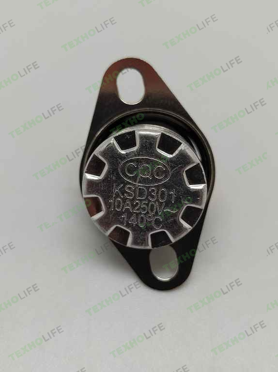 Датчик температуры, KSD, 140°С, 220V 10A, TCH003