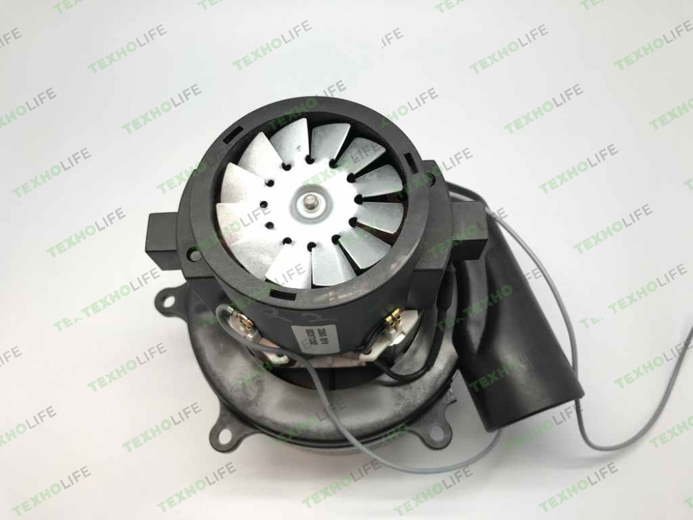Двигатель моющего пылесоса, 1200W, H177мм, D144/79мм, высокий, AMETEK, 11ME27