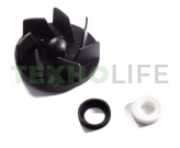 Крыльчатка насоса посудомоечной машины, Bosch, 00065550, SKL