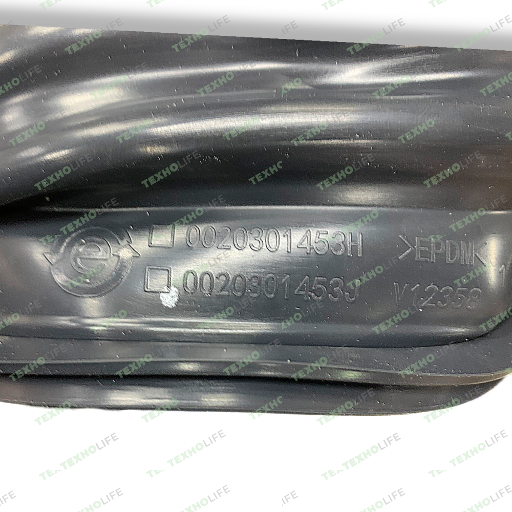 Манжета люка стиральной машины, Haier, 2 отвода, 0020301453J