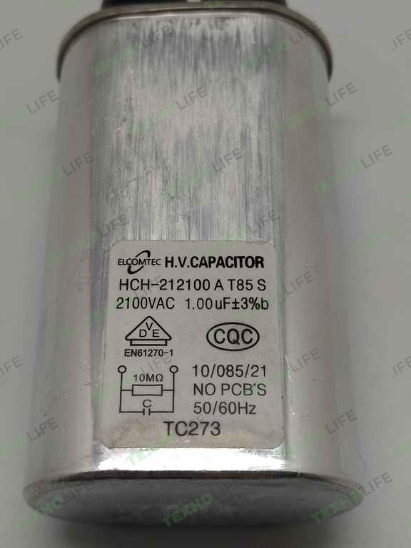 Конденсатор СВЧ, 2100V, 1,00mF