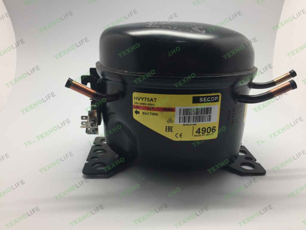 Компрессор Secop HVY75AT (R-600, при -23,3°C=126Вт)