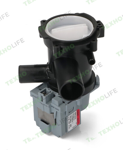 Насос стиральной машины, Askoll 25w, на 3 защелках, с улиткой, Bosch, Siemens, PMP044BO