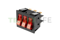 Выключатель водонагревателя, THERMEX, 3х-клавишный, с индикацией, 380V