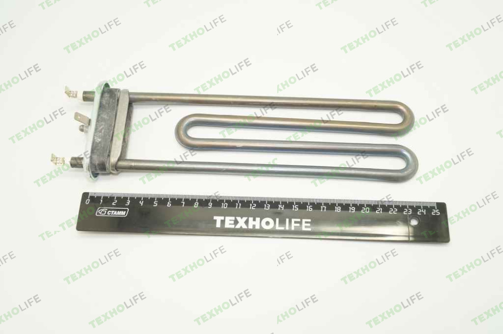 ТЭН стиральной машины, 2050W, L-238-175мм, WHIRPOOL б/о, 481925928932