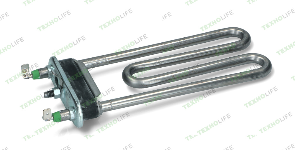 ТЭН стиральной машины, 1700W, L-170мм, универс., Ariston, C00094715, HTR024AR, зеленые клеммы