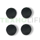 Комплект (4шт) ручек для духовки Beko черный, 150244137