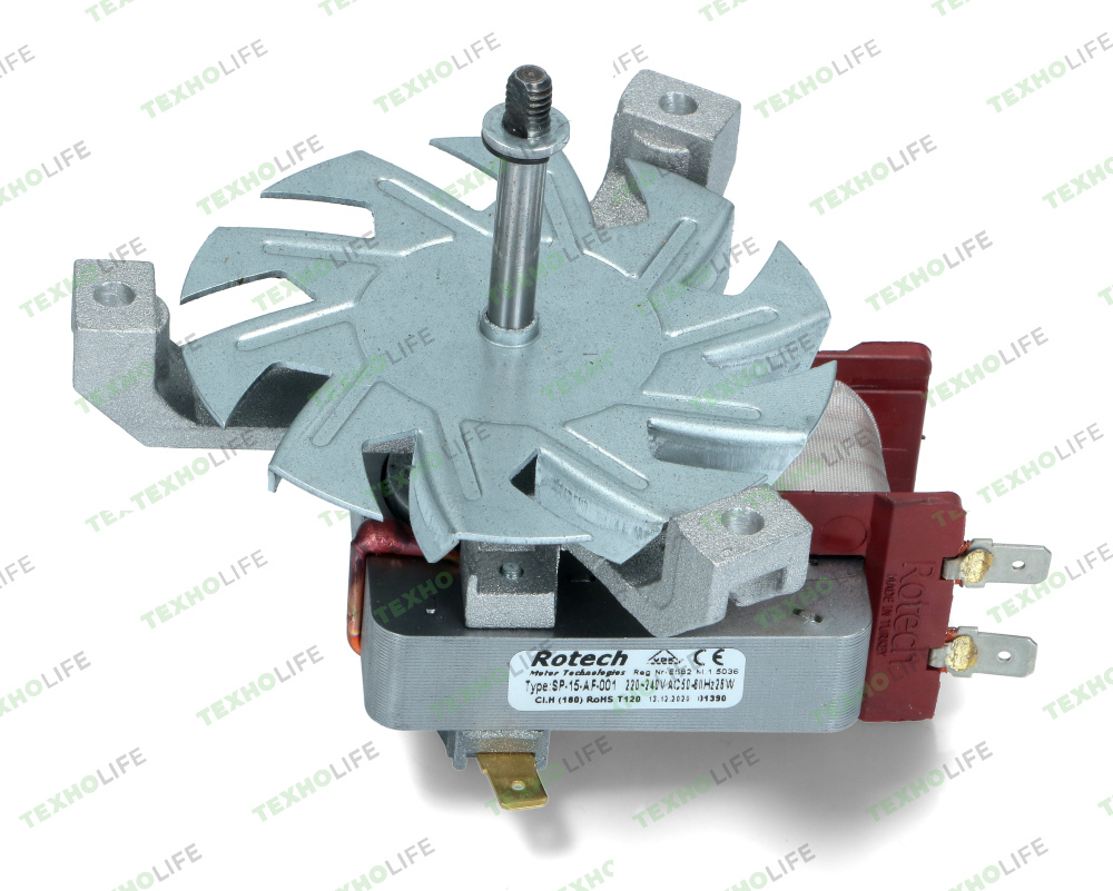 Вентилятор обдува духовки, 264440102, COK400AC, 26W, 220-240V, шток 45мм